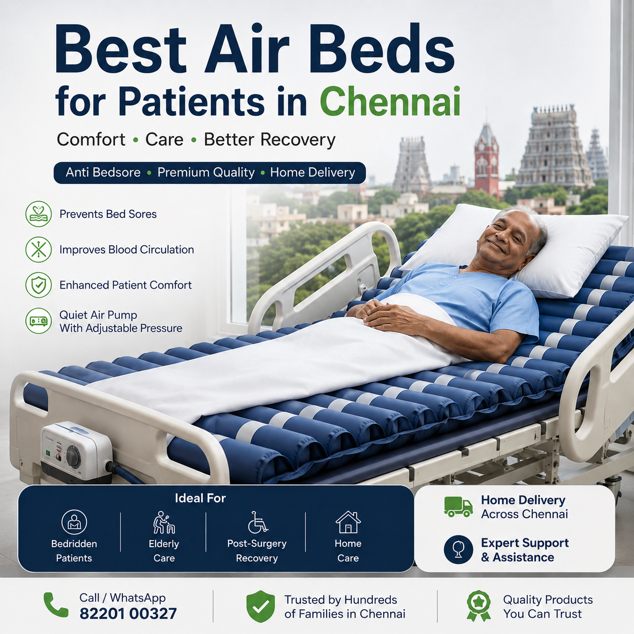 Best Air Beds for Patients in Chennai